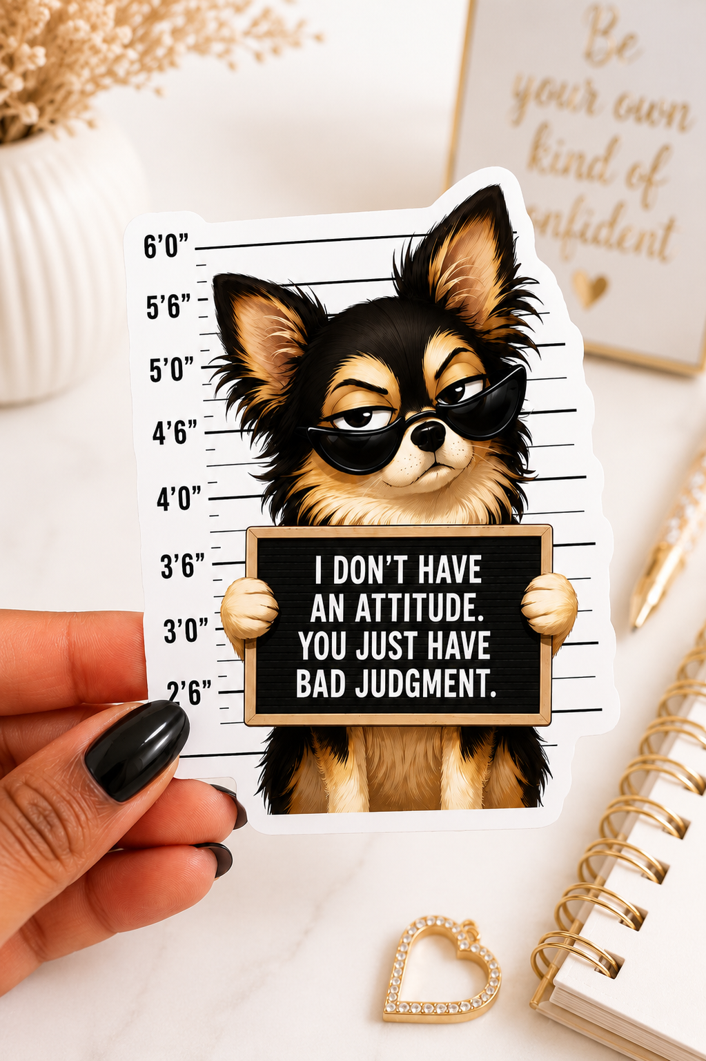 Bad Judgment Sticker