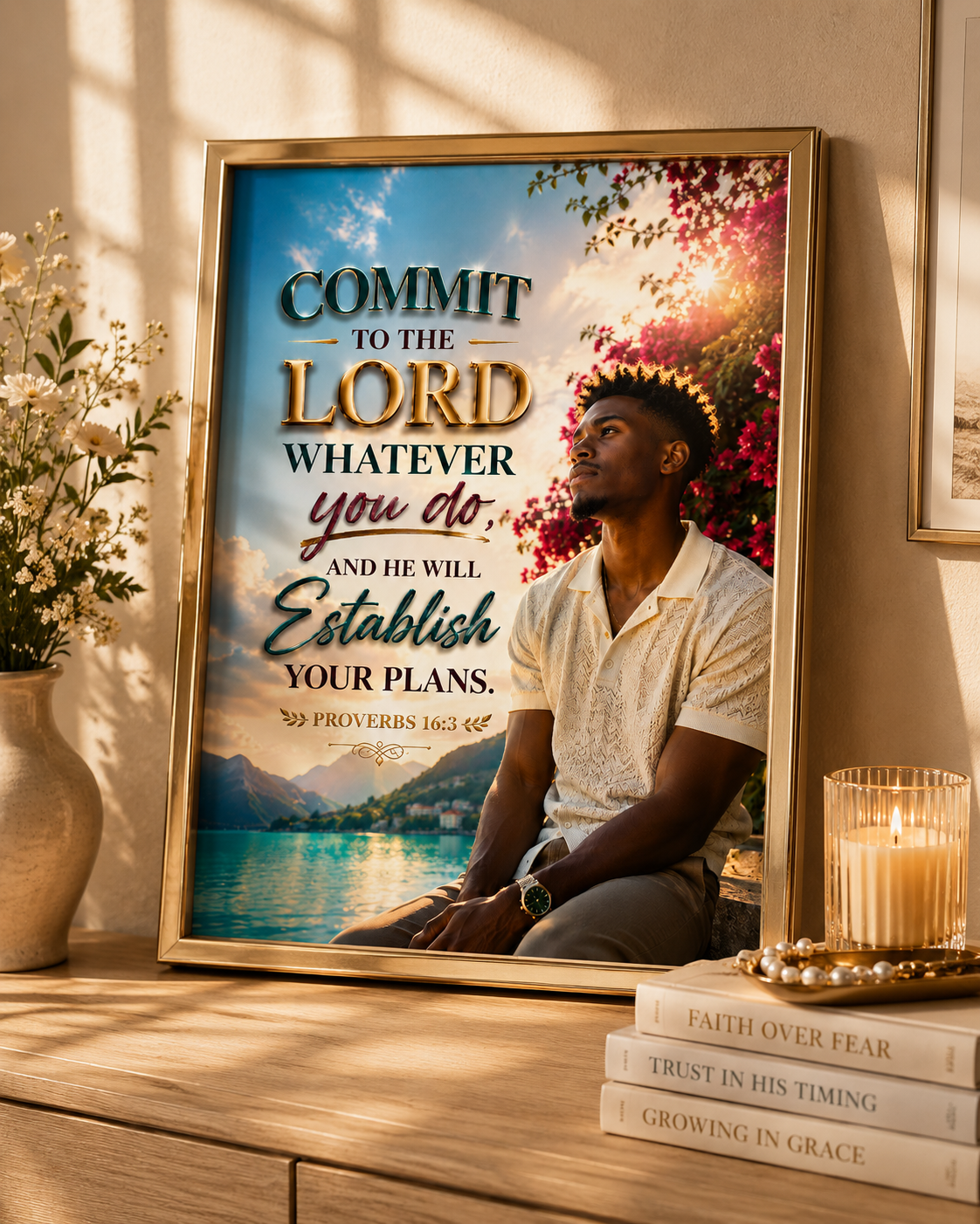 Proverbs 16:3 Wall Art