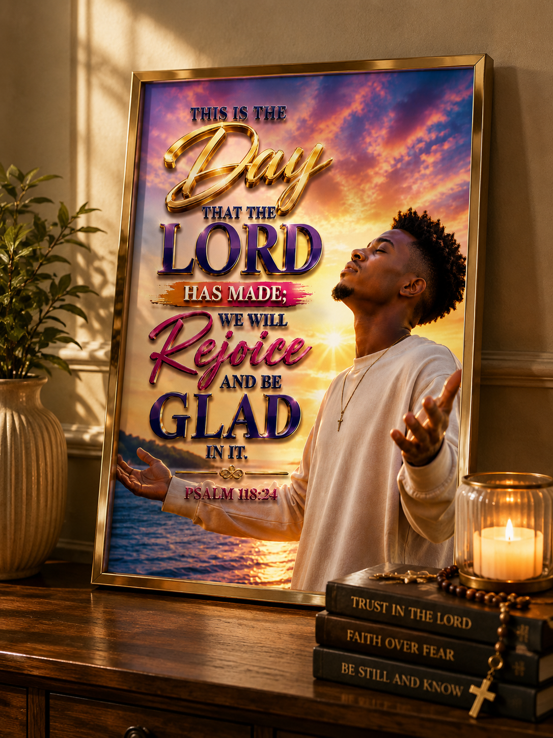 Psalm 118:24 Wall Art