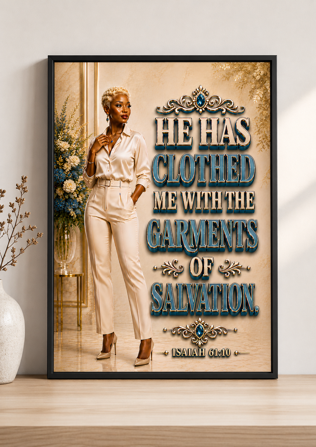 Isaiah 61:10 Wall Art
