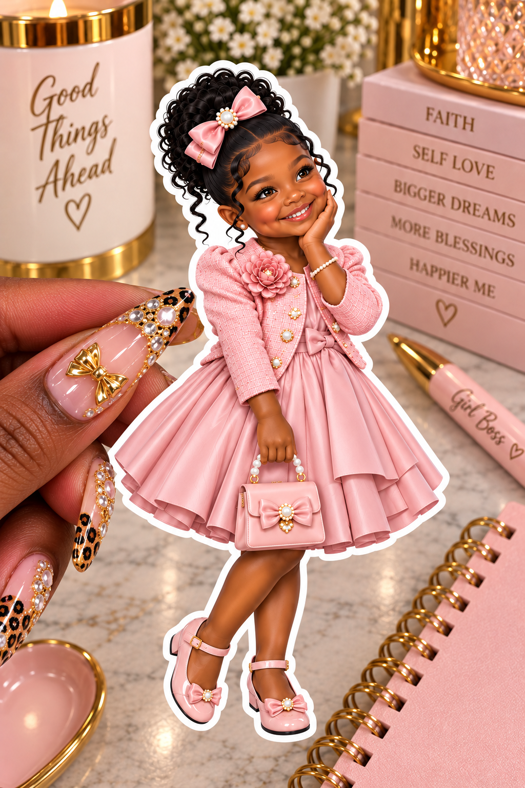 Pretty in Pink Sticker