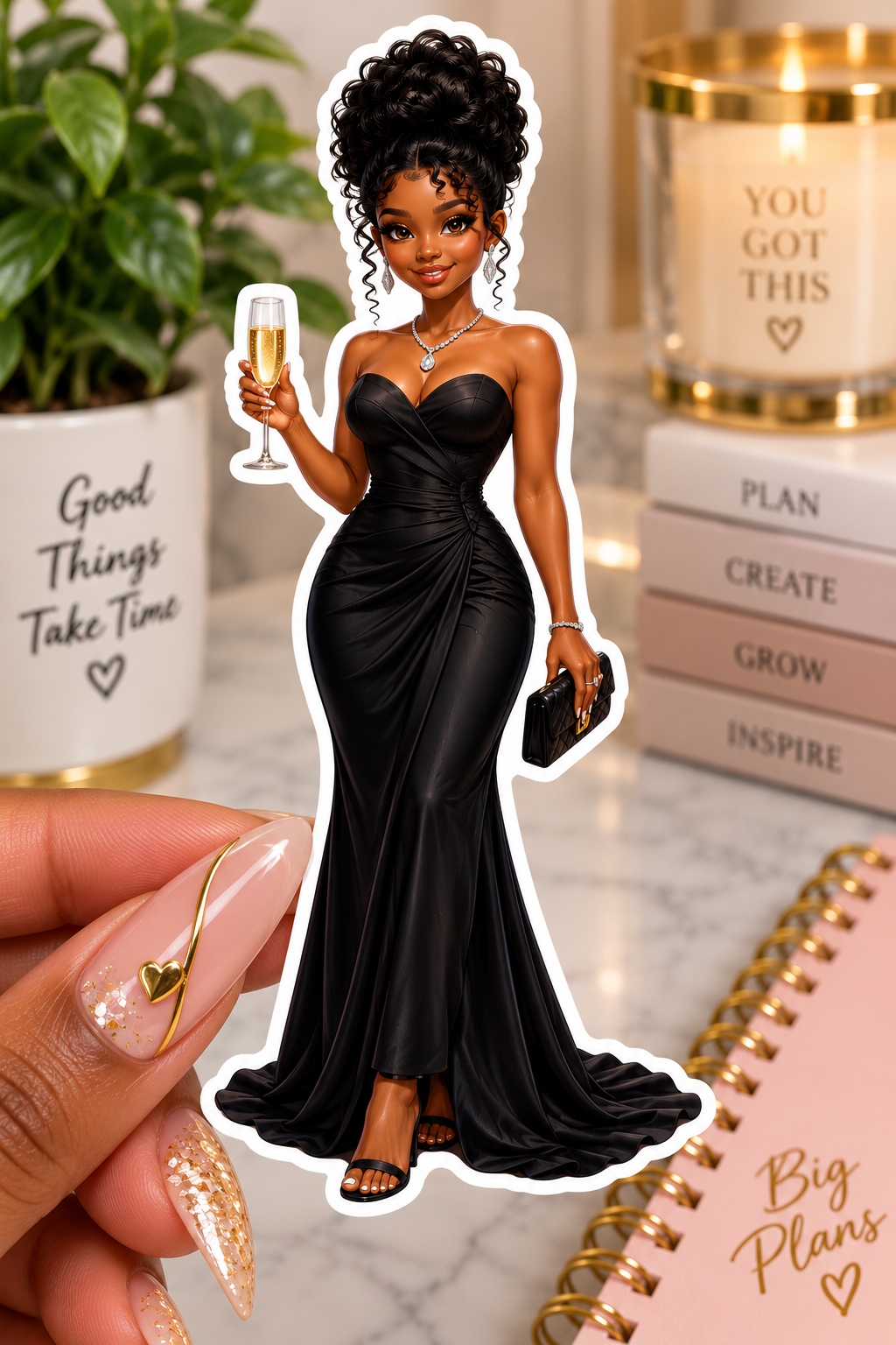 Luxury Fashion Sticker