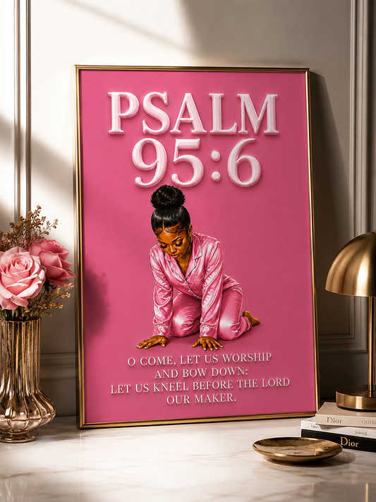 Psalm 95:6 Wall Art