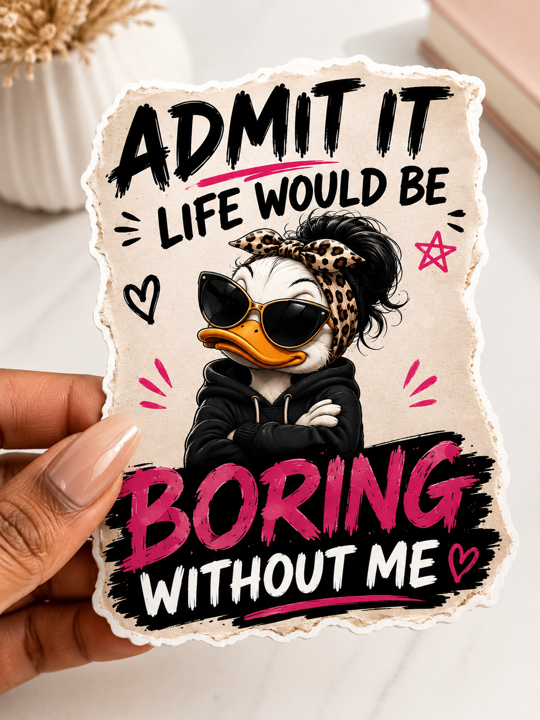 Admit It Sticker