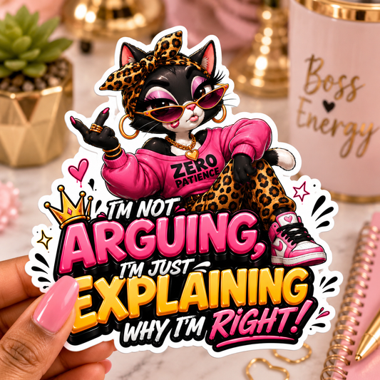 Zero Patience Sticker