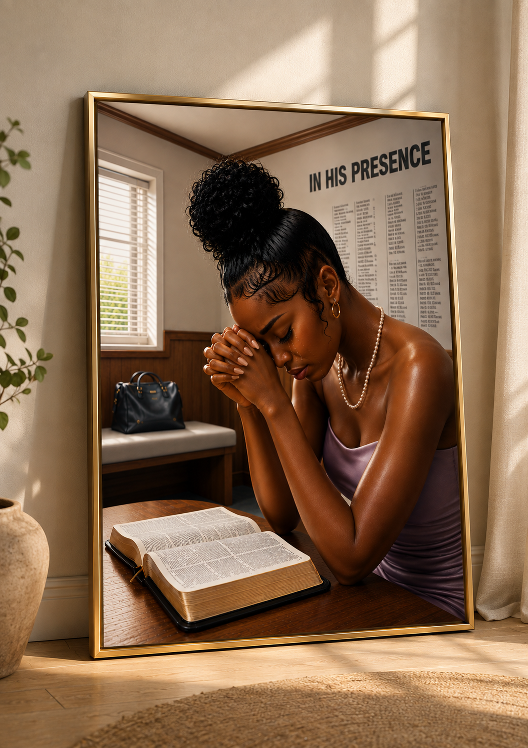 In His Presence Wall Art