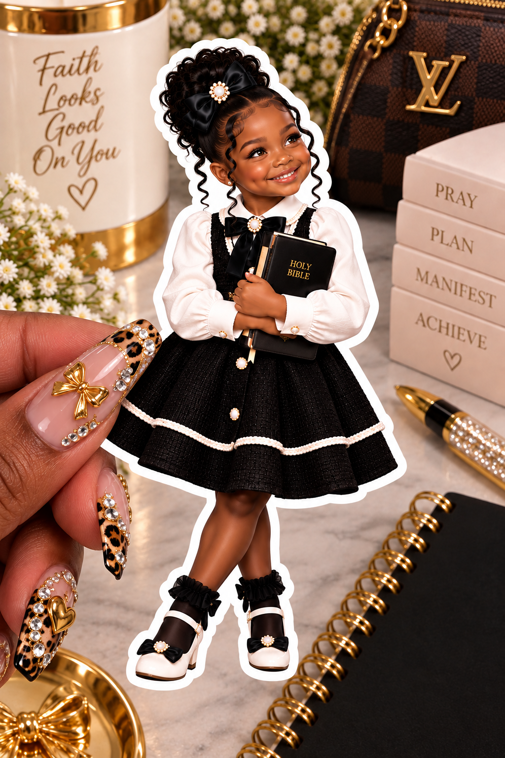 Faithful Girl Stickers
