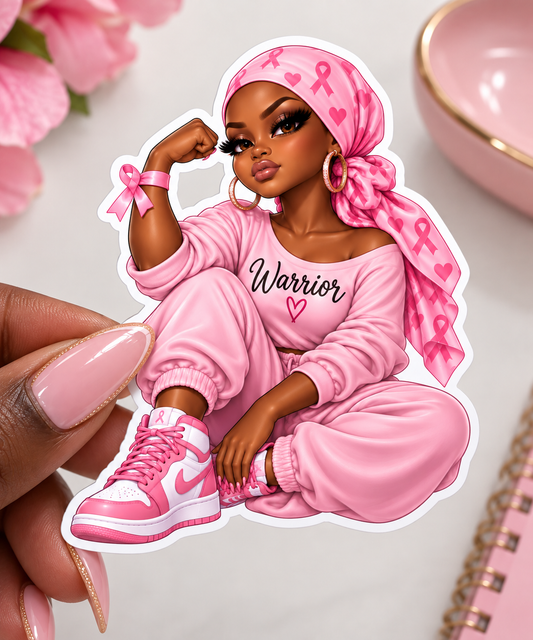 Cancer Warrior Sticker