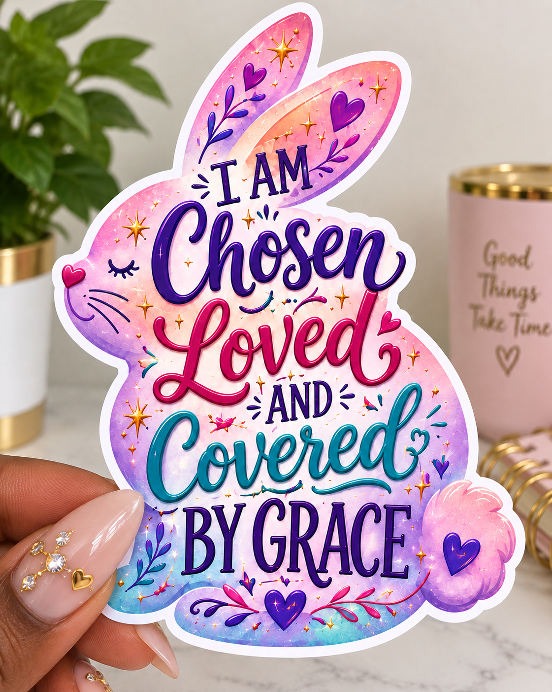 I Am Chosen Sticker