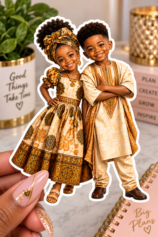 African Heritage Traditional Sticker