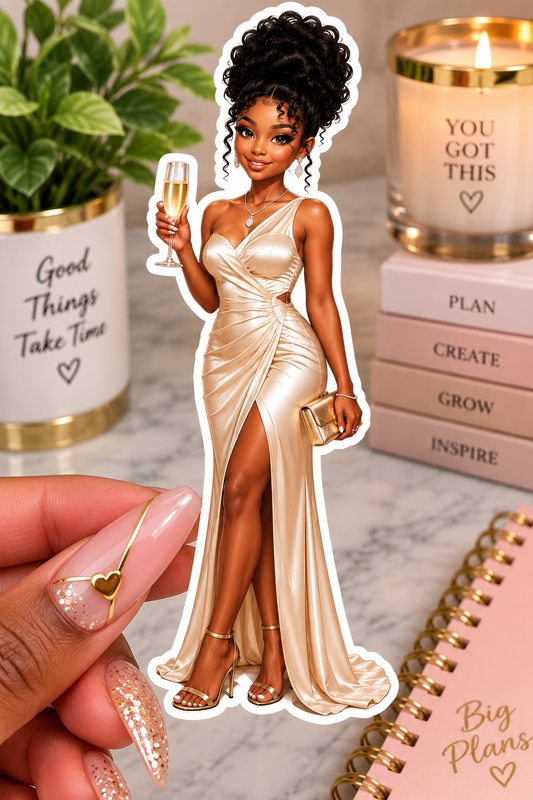 Elegant Luxury Fashion Sticker