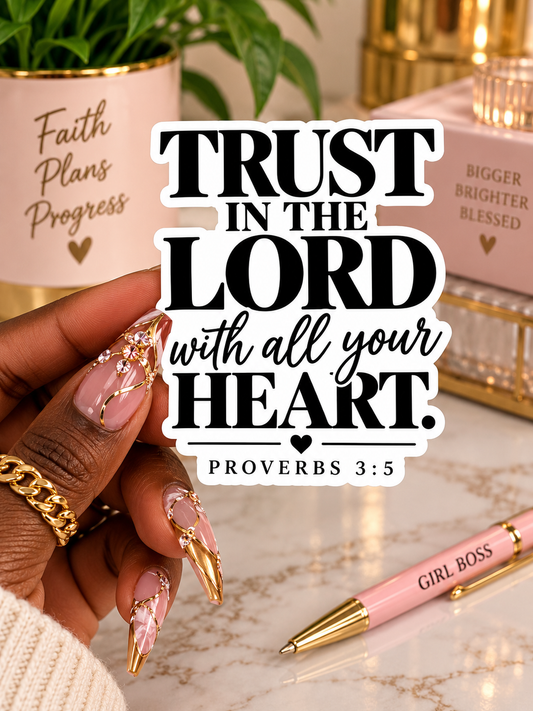 Trust in the Lord Sticker