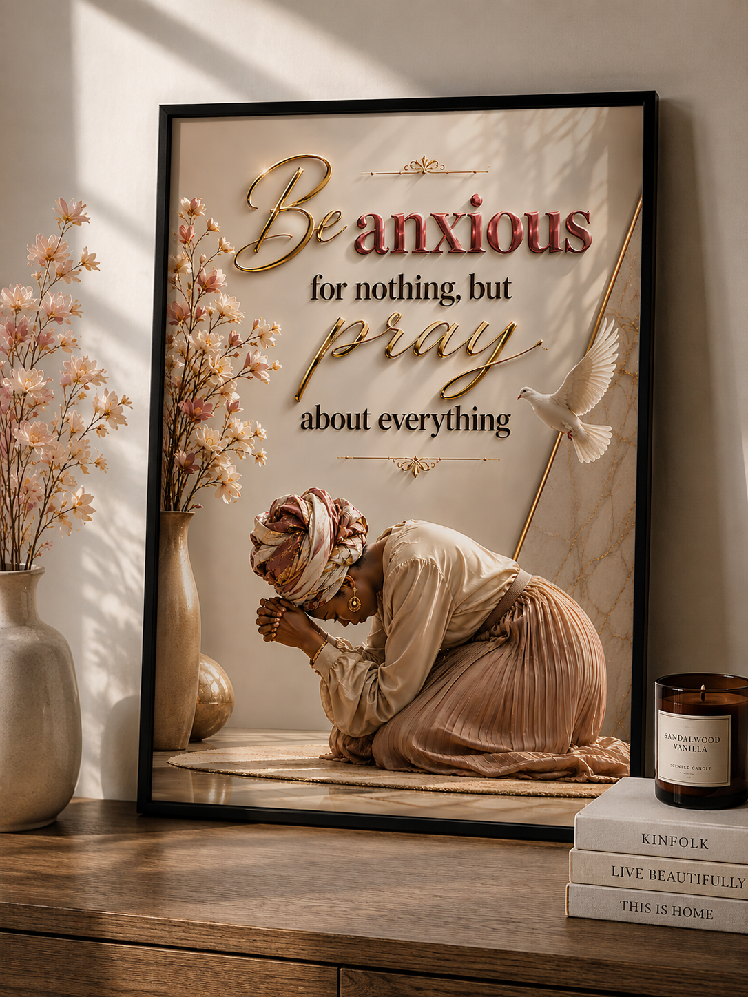 Be Anxious Wall Art